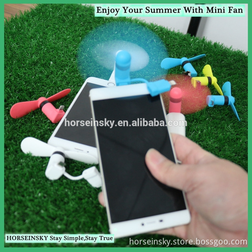 Promotional Business Gift Portable USB Mini Fan USB Fan for iPhone